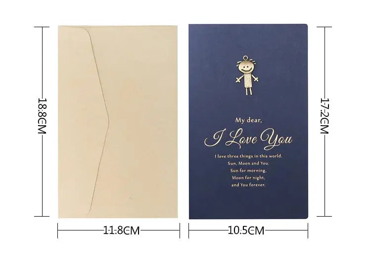 Love Gift Card with Envelope Present - USMGD0194 AliExpress-Dropship