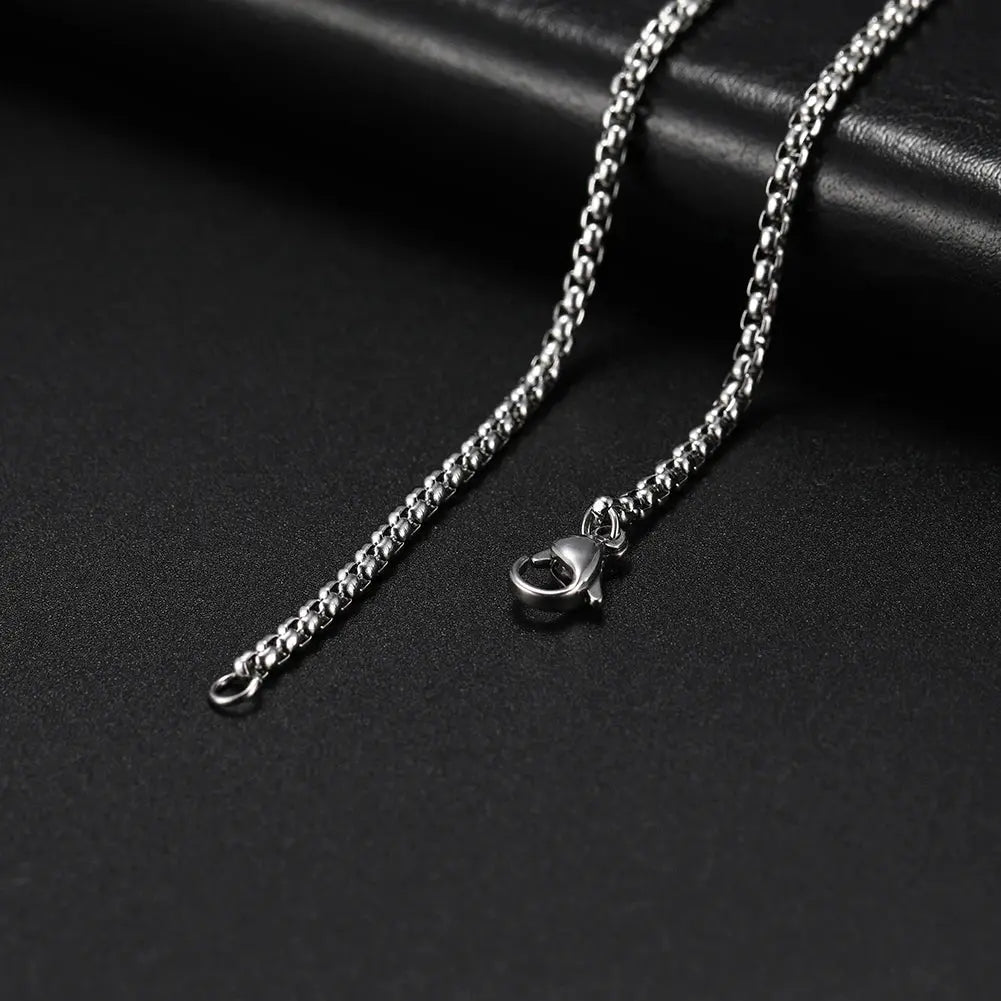 Cuban Chain Stainless Steel Necklaces for Men - USMJ0224 AliExpress-Dropship