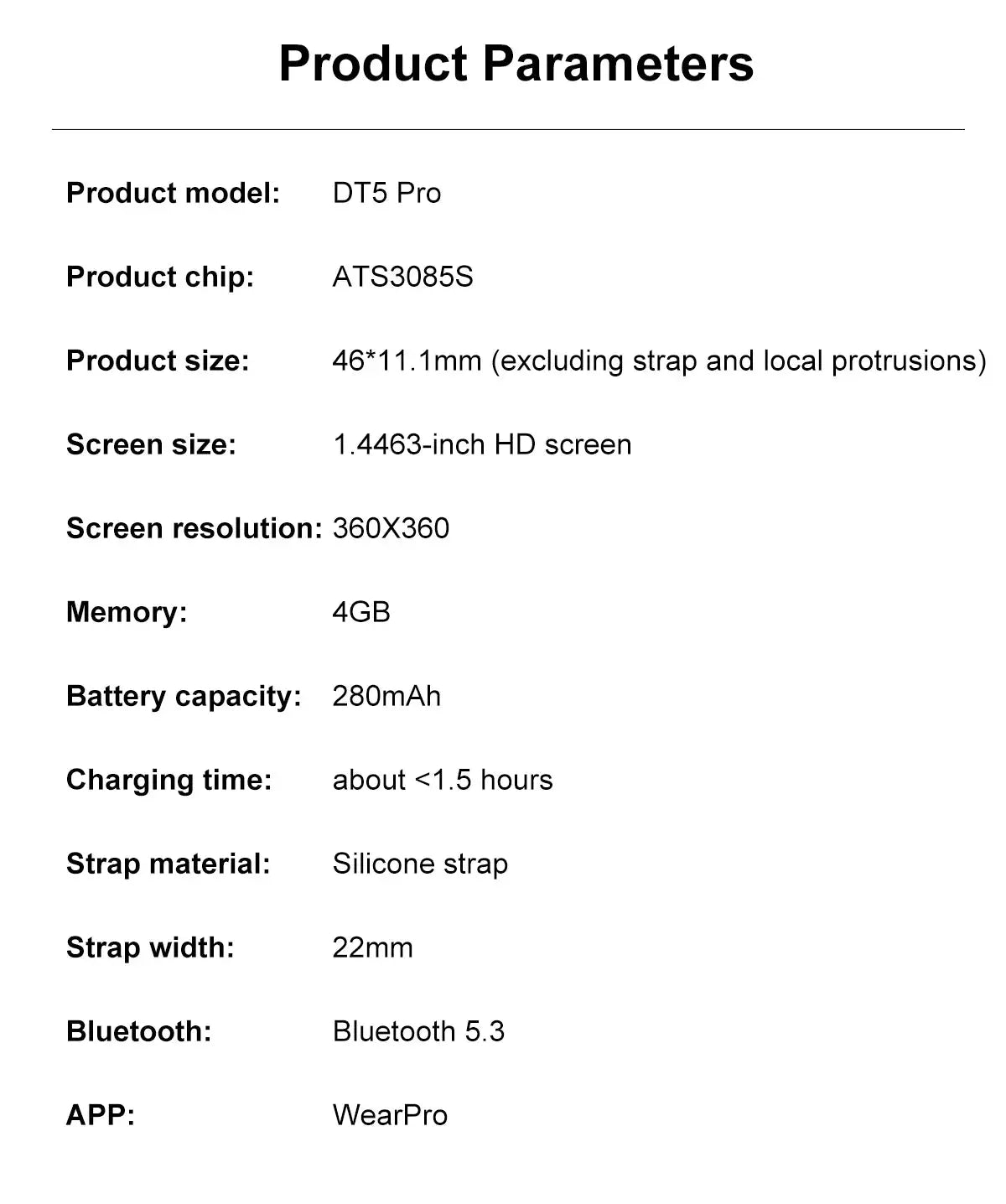 GT5 Pro Smart Watch Global Version Titanium Alloy Waterproof ON SALE 5% Discount - USM0217 AliExpress-Dropship