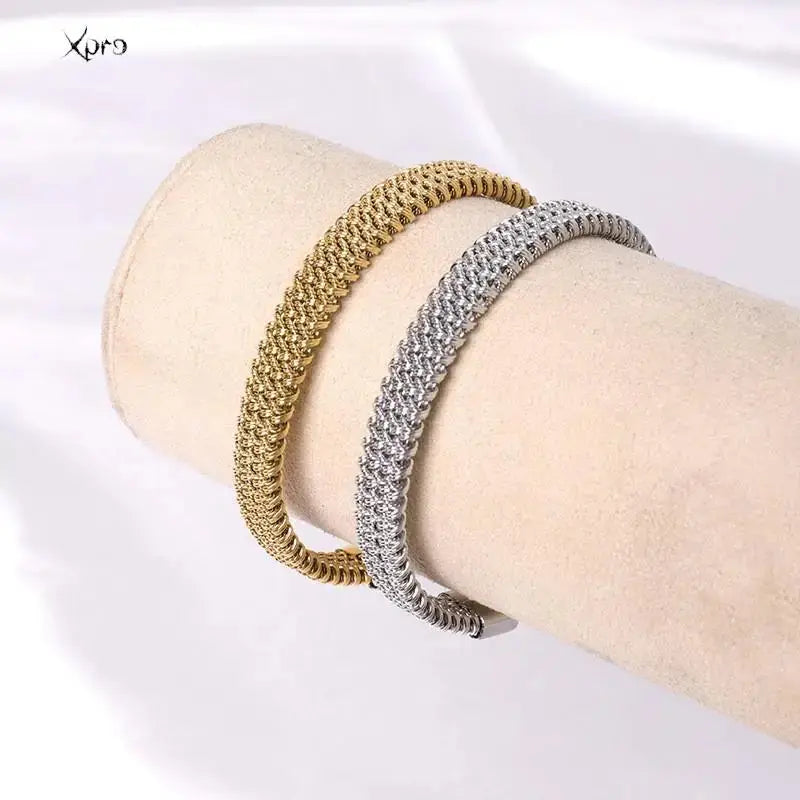Xpro Stainless Steel Cuff Bracelets Bangles - USMJ0262 AliExpress-Dropship