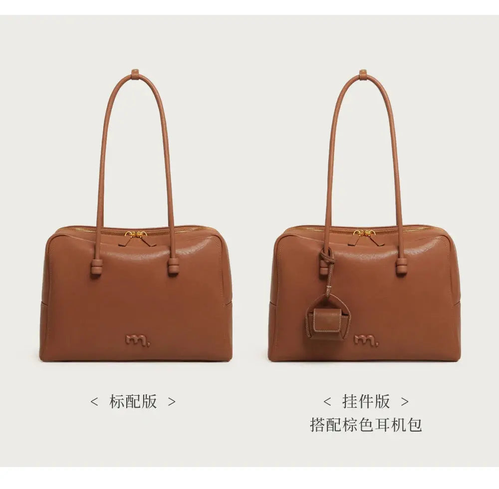 Large Briefcase Retro Women Boston Bag Fashion - USMJ0266 AliExpress-Dropship