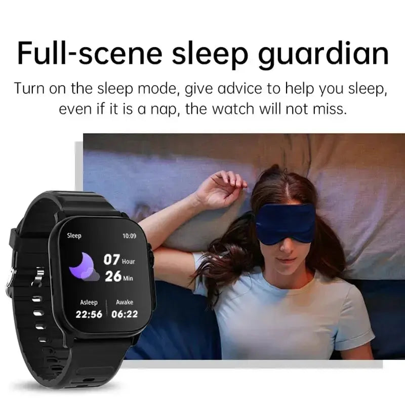 LAXASFIT T900Ultra Smartwatch Bluetooth Talk Message Alert - USMW0282 AliExpress