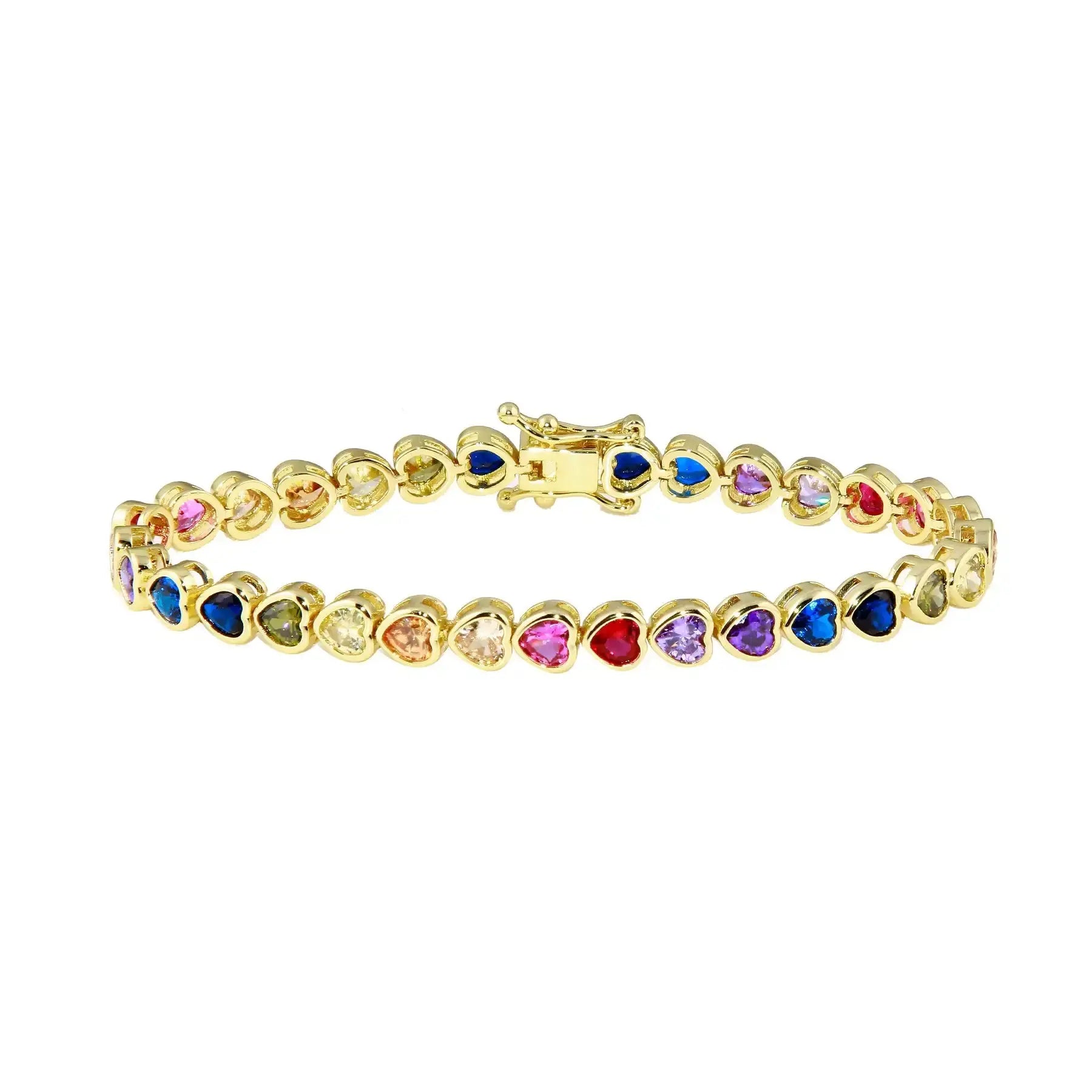 Bezel Cubic Zirconia 5A CZ Tennis Chain Bracelet - USMJ0227 AliExpress-Dropship