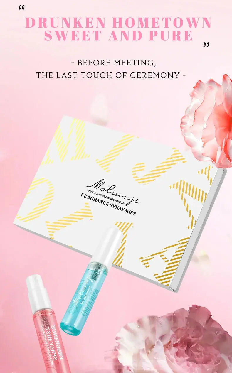 6PCS Alcohol-Free Perfume Set Premium Fragrance Spray Gift Box - USMP0139 AliExpress-Dropship