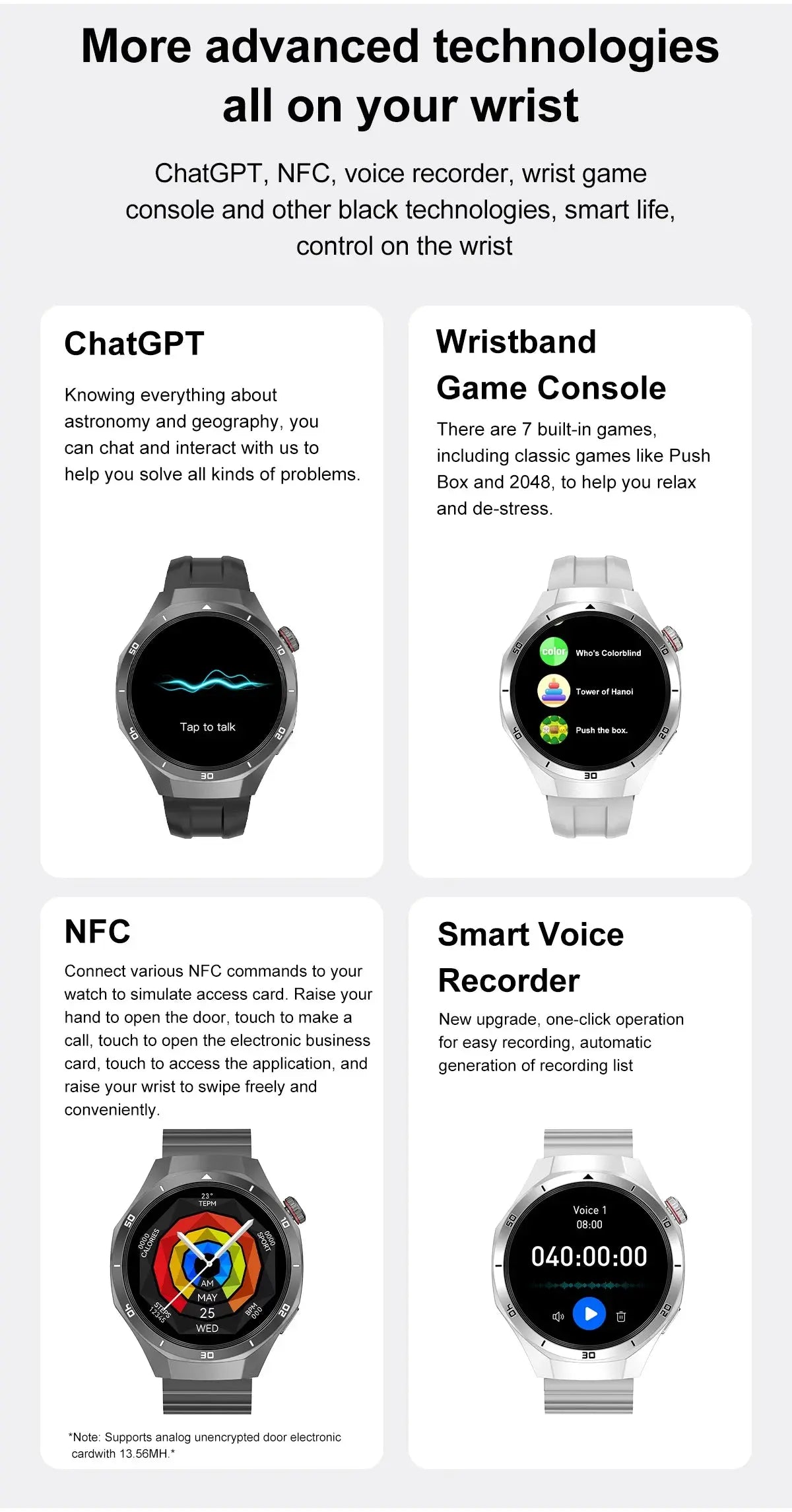 GT5 Pro Smart Watch Global Version Titanium Alloy Waterproof ON SALE 5% Discount - USM0217 AliExpress-Dropship