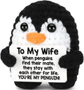 To My Love Handmade Crochet Penguin Valentine's Day - USMGD0207 AliExpress-Dropship