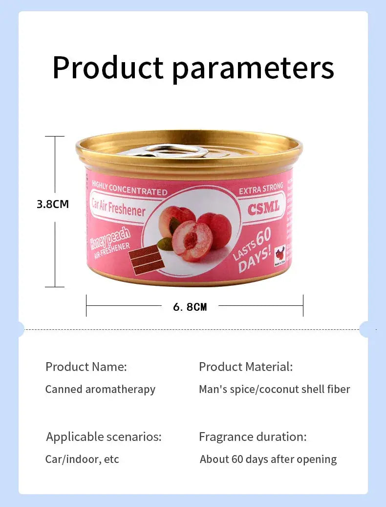 Wooden Block Canned Car Aromatherapy, Car Fragrance - USMP0172 AliExpress-Dropship