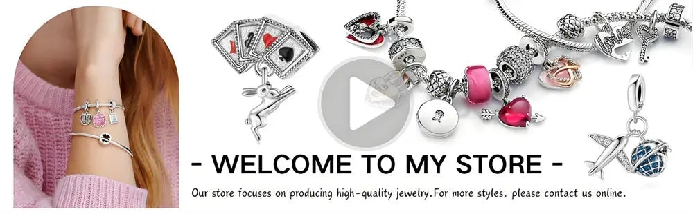 Gift Rose Lucky Bag Love Heart Dangle Charm Fit Bracelet - USMJ0216 AliExpress-Dropship