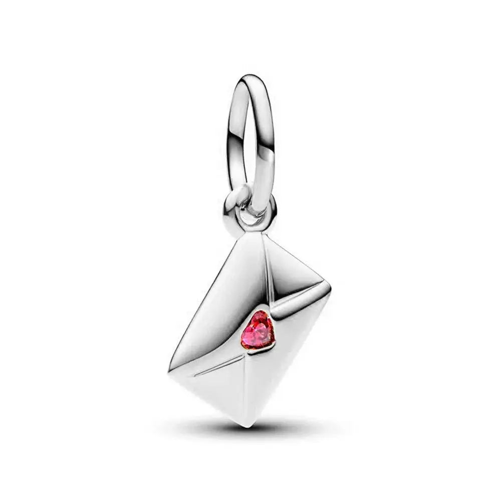 Love Letter Envelope Dangle Charm Fit Original Pan Bracelet - USMJ0266 AliExpress-Dropship