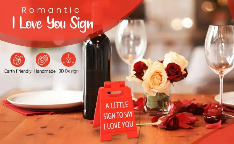 Valentines Day Gifts Romantic I Love You Sign Fun Boyfriend - USMGD0191 AliExpress-Dropship