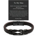 Valentine's Day Gifts for Him Man Leather Bracelets - USMGD0181 AliExpress-Dropship