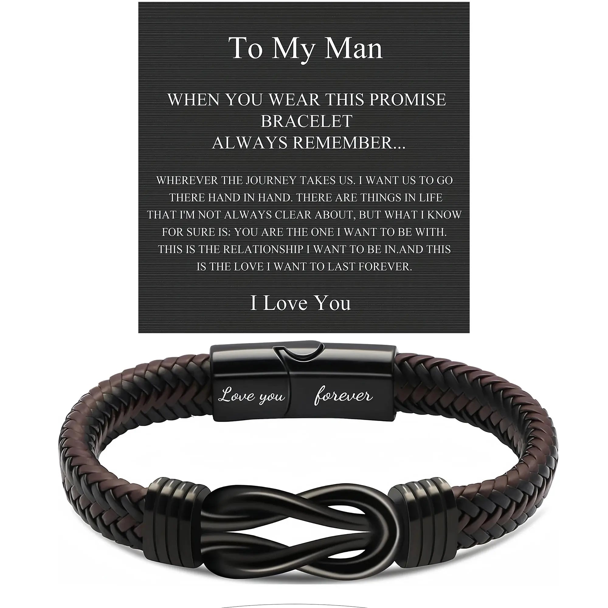 Valentine's Day Gifts for Him Man Leather Bracelets - USMGD0181 AliExpress-Dropship