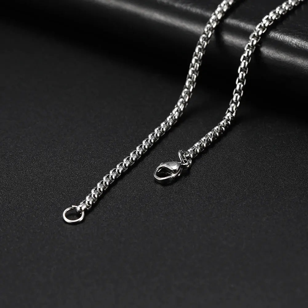 Cuban Chain Stainless Steel Necklaces for Men - USMJ0224 AliExpress-Dropship