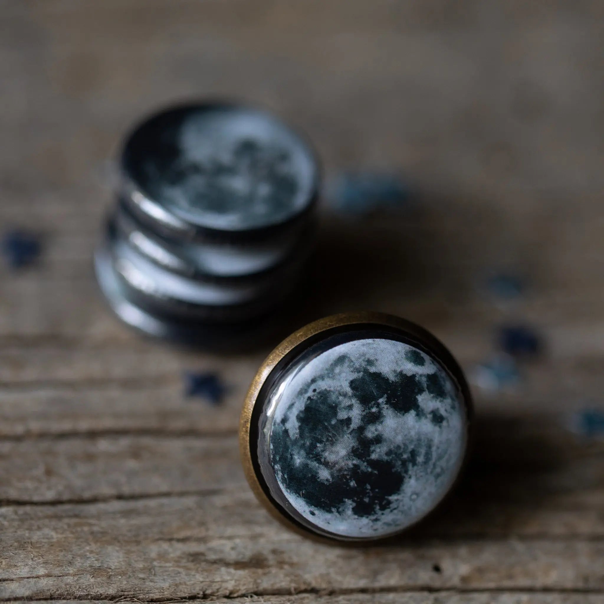 Interchangeable Moon Phase Ring - USMJ0334 DC-Yugen Handmade