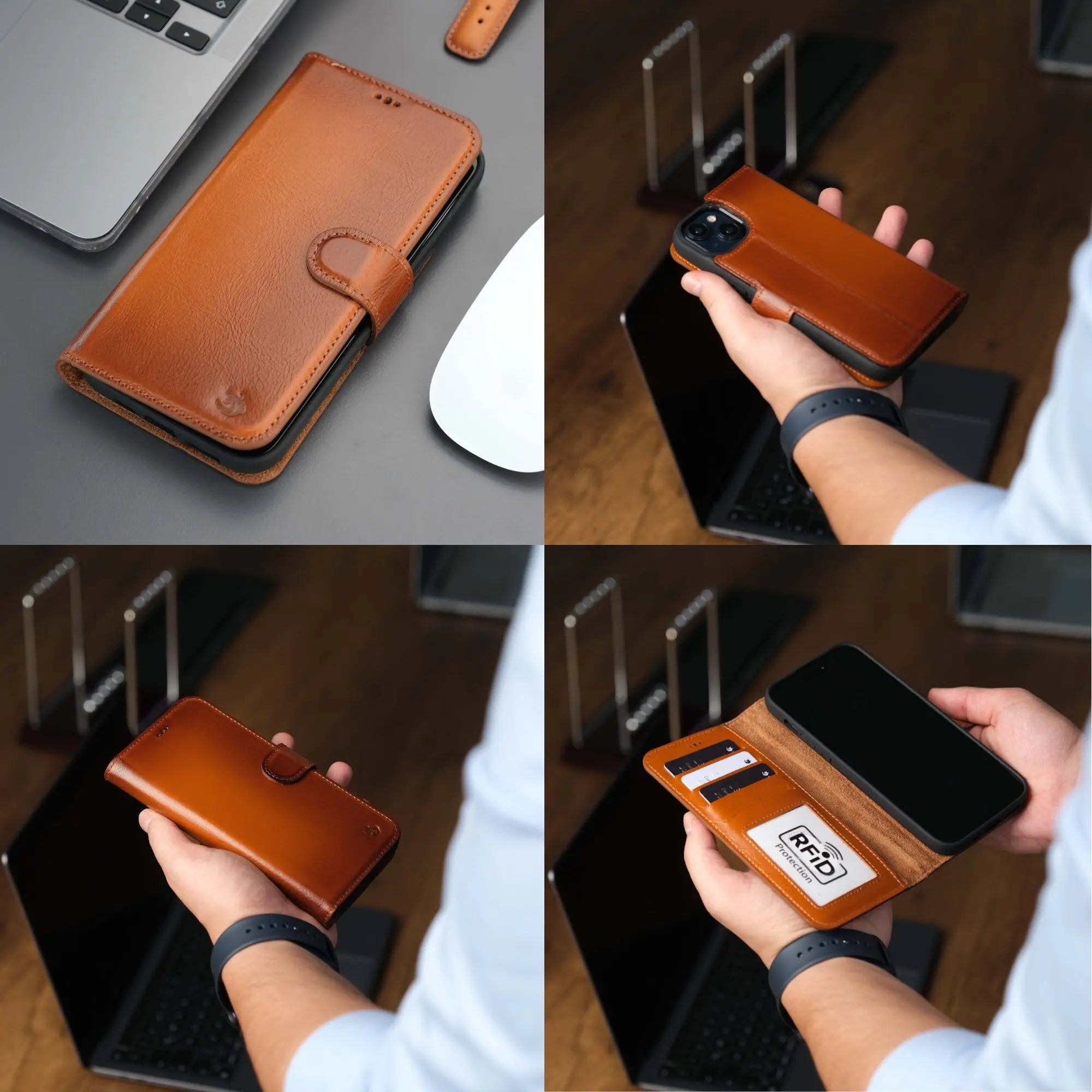 Casper iPhone 16 Wallet Case Leather MagSafe - USMOD0343 DC-TORONATA