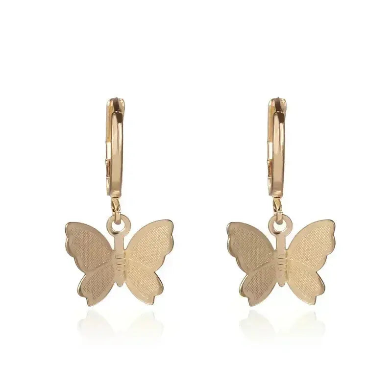 Green Crystal Golden Leaves Earrings for Women - USM003 US-GiftStore-4U
