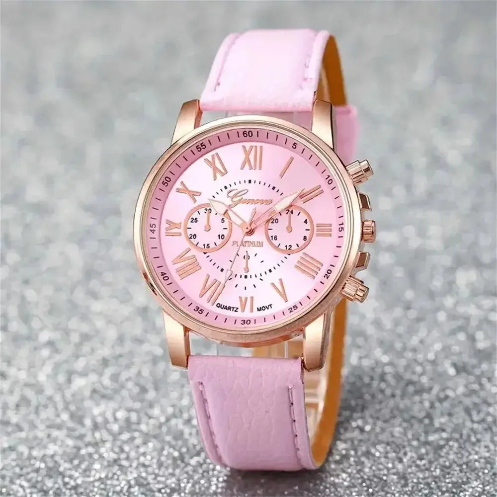 6PCS/Set Fashion Women's Quartz Watch - USMW0297 US-GiftStore-4U