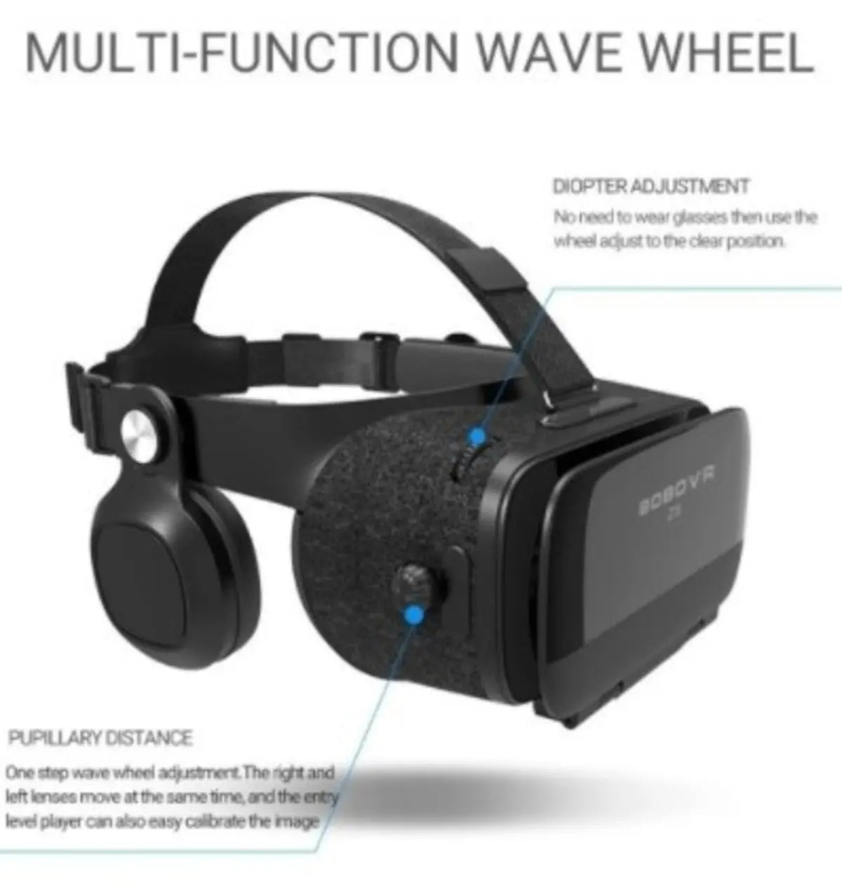 Dragon VR Gaming 3D Stereo Headset with Bluetooth Gaming Controller - USMMA0100 Yellow Pandora