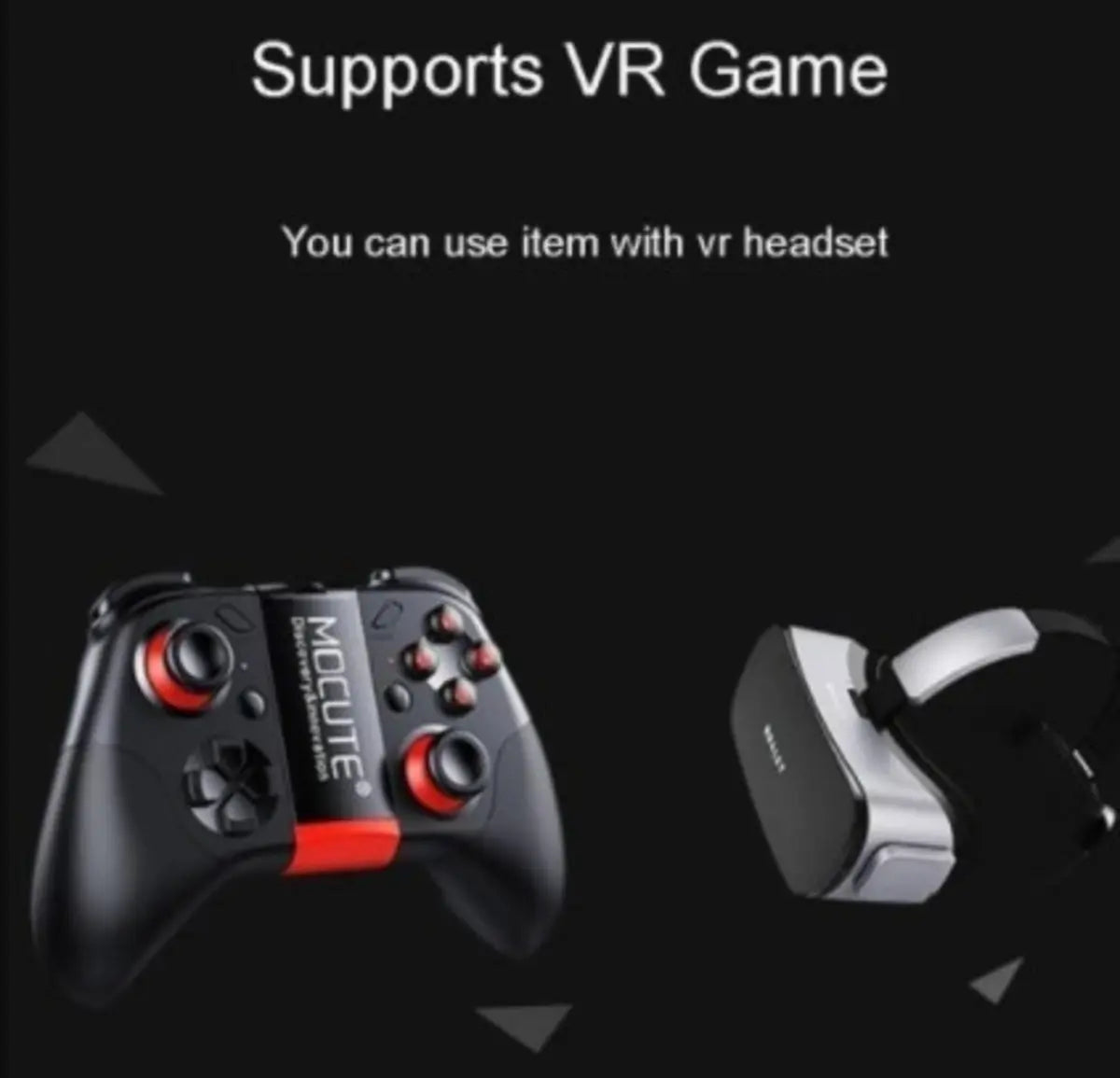 Dragon VR Gaming 3D Stereo Headset with Bluetooth Gaming Controller - USMMA0100 Yellow Pandora