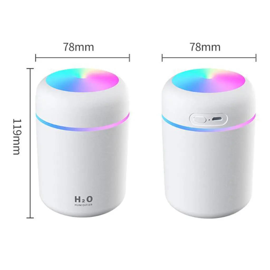 Air Humidifier Aroma Essential Oil Diffuser for Car Home - USM093 Teal Simba