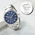 Personalized Men's Watch, Boyfriend Gift, Anniversary Gift - USMW067 Green Millie