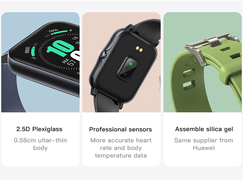 Full Screen Waterproof Ultra-Thin Smartwatch - USMW078 - ON SALE 5% Discount.