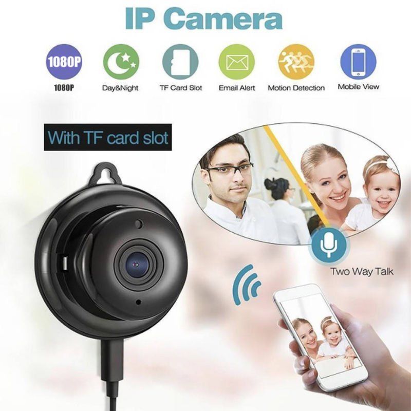 HD 1080P Mini WIFI Hidden Wireless IP Camera - USMMA0101