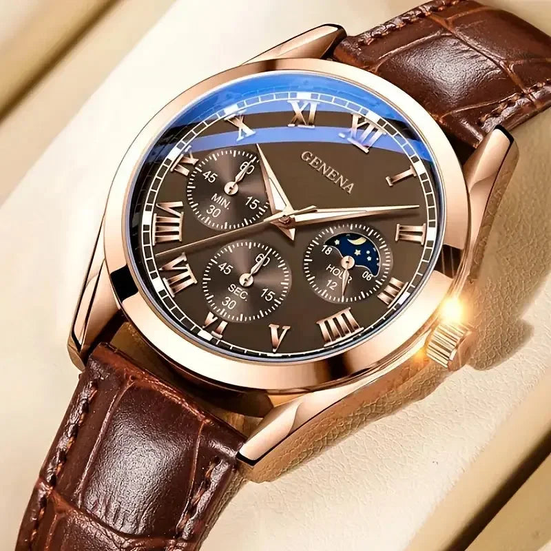 Men's business and casual quartz watch - USMW0299 US-GiftStore-4U