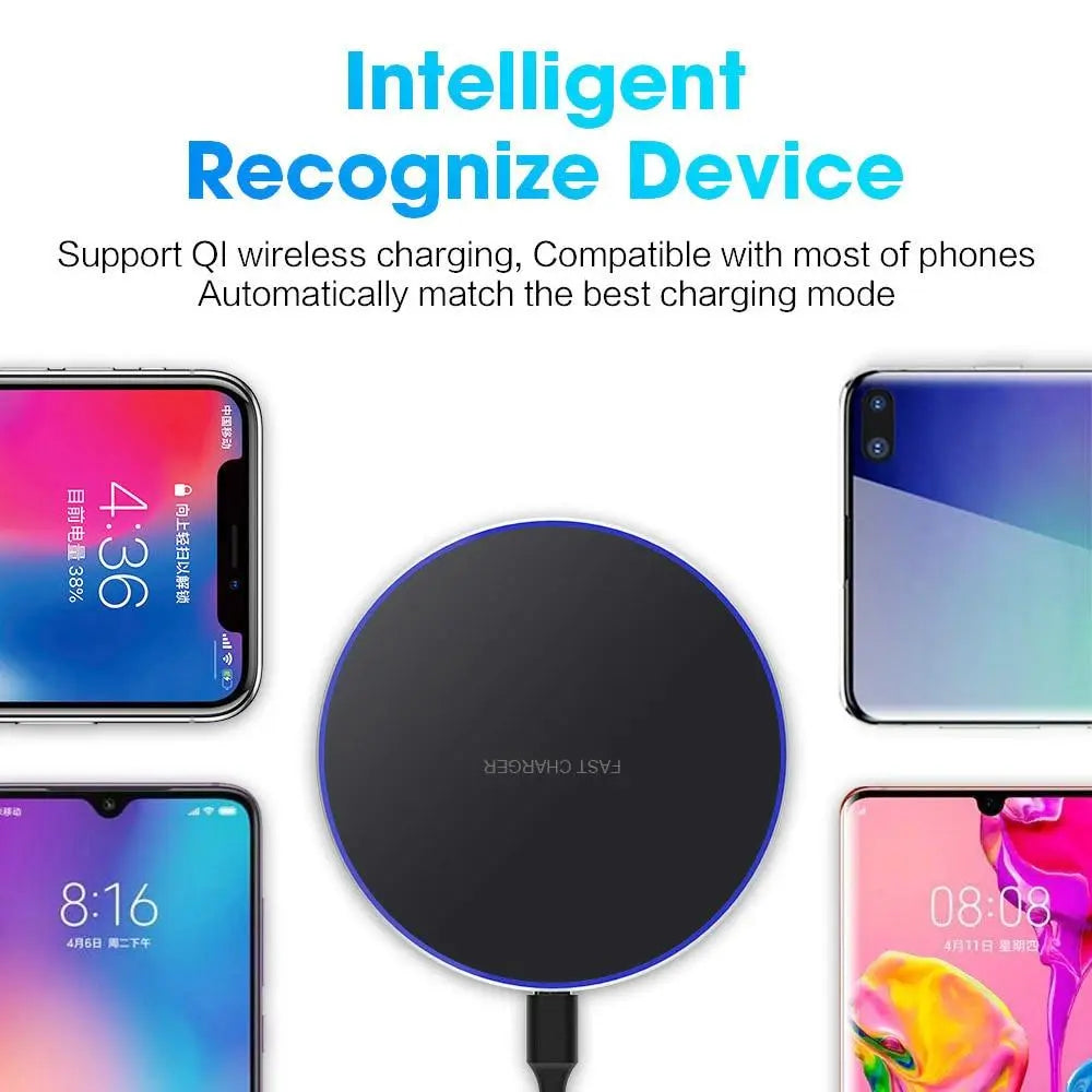Dragon W9 30W Wireless Charging Pad - USMMA092 Yellow Pandora