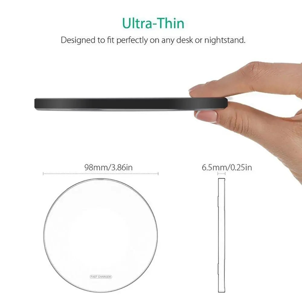 Dragon W9 30W Wireless Charging Pad - USMMA092 Yellow Pandora