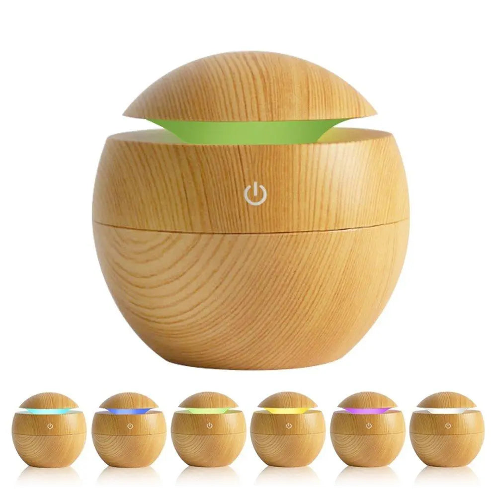 USB Ultrasonic Cool Mist Humidifier Air Purifier 7 Color Change LED - USM0108 Jade